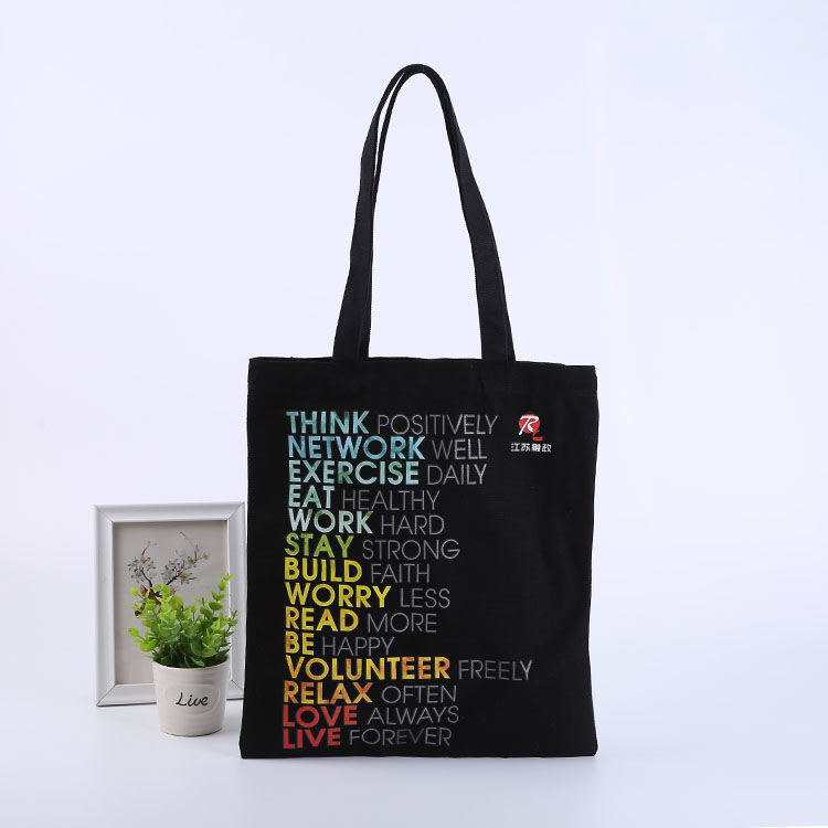Beg Beli-belah Tote Cotton Canvas