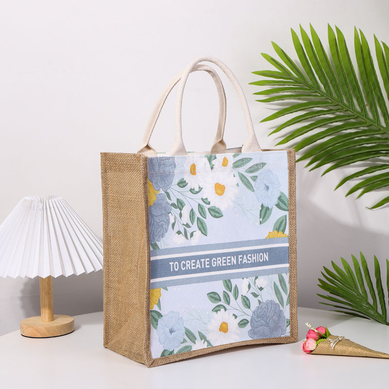 Beg Tote Jute Burlap