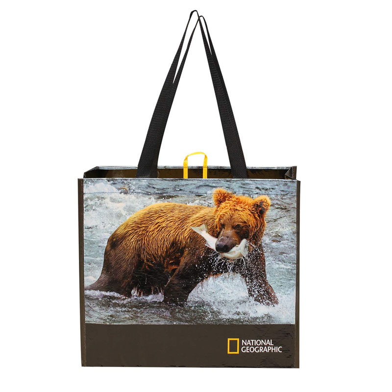 Beg Tote Plastik Rpet Berlapis