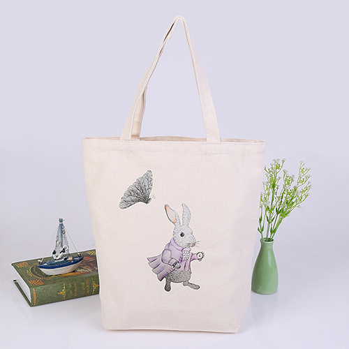 Beg tangan besar Beg tote Kanvas