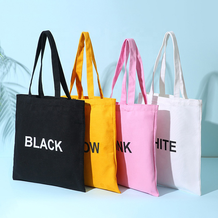Beg Beli Beg Tote Kapas Organik dengan Logo