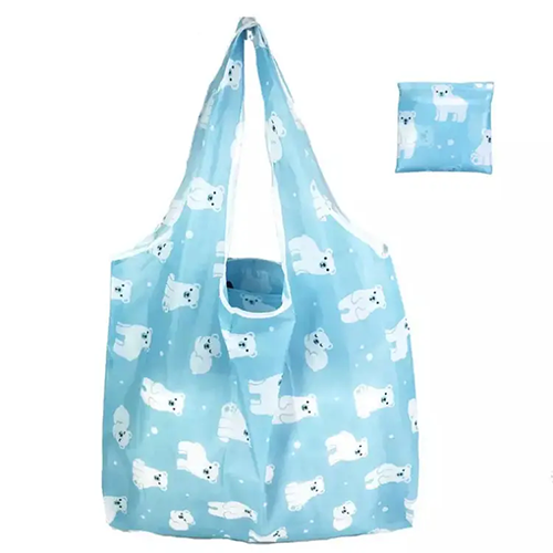 Beg Tote Beli-belah Poliester