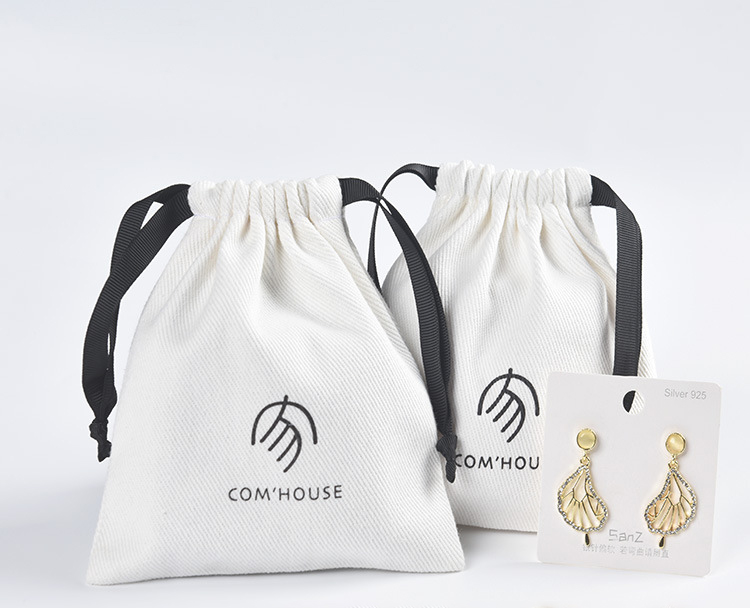 Kitar Semula Beg tote Drawstring