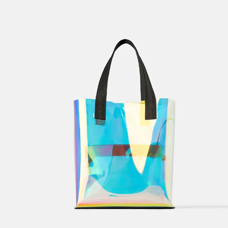 Beg Tote Pvc Berkilat