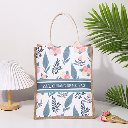 Beg Tote Goni Jute Kalis Air