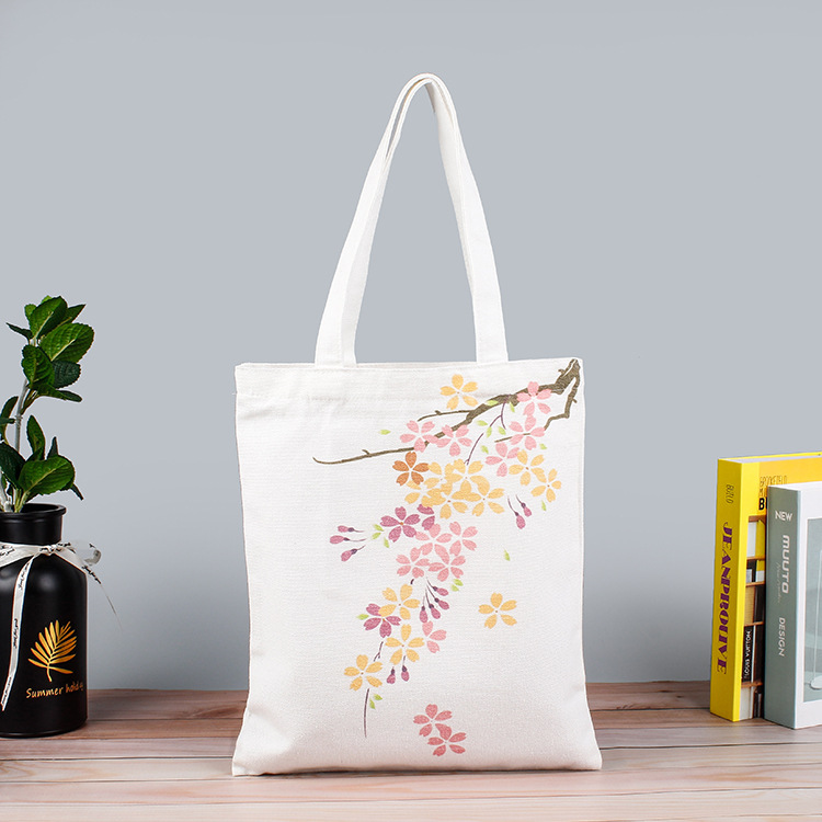 Beg Tote Sublimasi Cotton Canvas